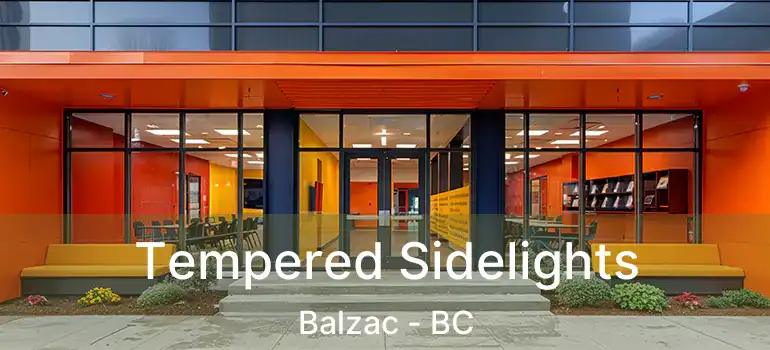  Tempered Sidelights Balzac - BC