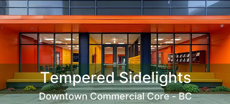  Tempered Sidelights Downtown Commercial Core - BC