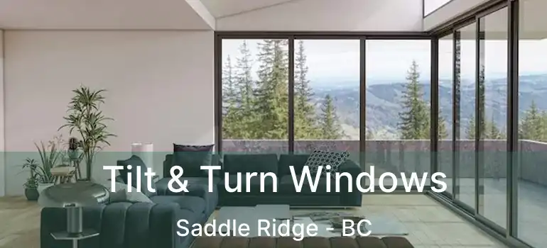  Tilt & Turn Windows Saddle Ridge - BC