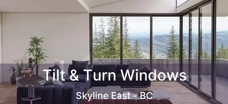  Tilt & Turn Windows Skyline East - BC