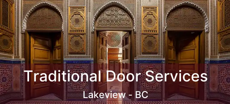  Traditional Door Services Lakeview - BC
