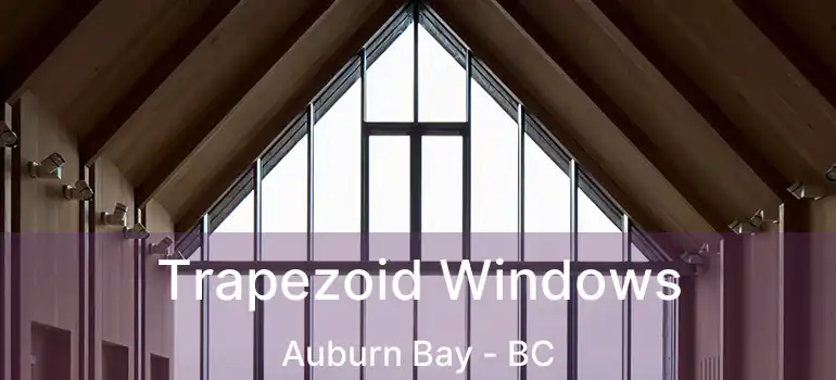  Trapezoid Windows Auburn Bay - BC