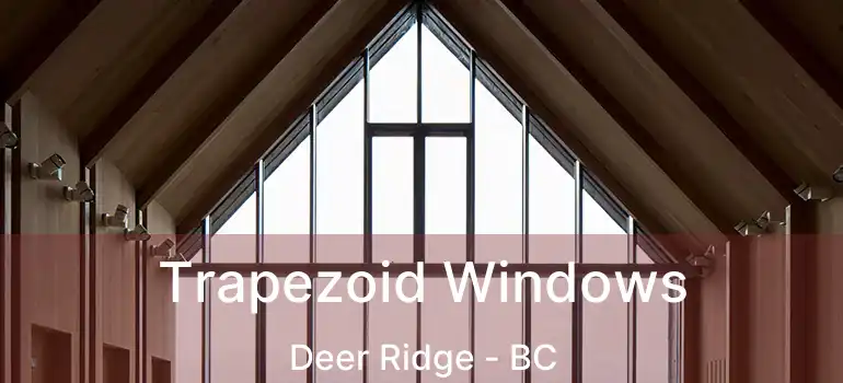  Trapezoid Windows Deer Ridge - BC