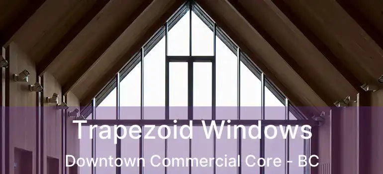  Trapezoid Windows Downtown Commercial Core - BC