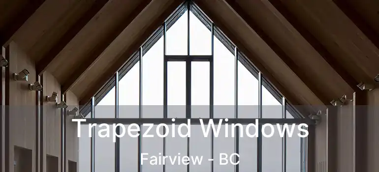 Trapezoid Windows Fairview - BC