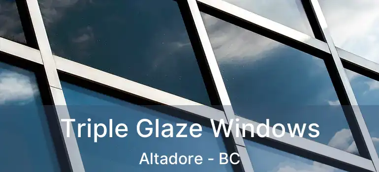  Triple Glaze Windows Altadore - BC