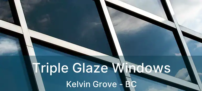  Triple Glaze Windows Kelvin Grove - BC