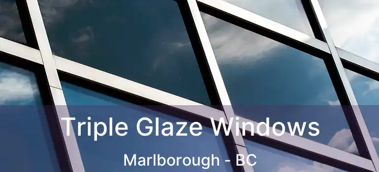  Triple Glaze Windows Marlborough - BC