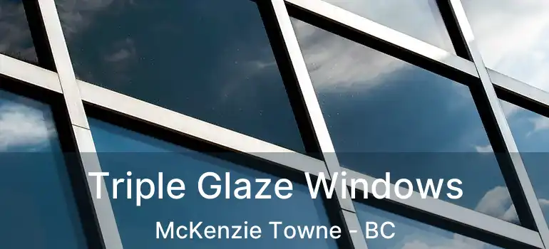  Triple Glaze Windows McKenzie Towne - BC