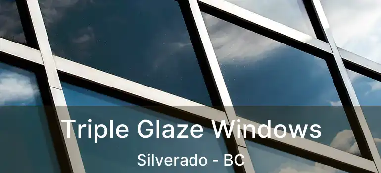  Triple Glaze Windows Silverado - BC