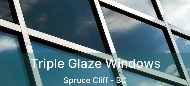  Triple Glaze Windows Spruce Cliff - BC