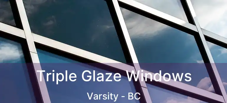  Triple Glaze Windows Varsity - BC
