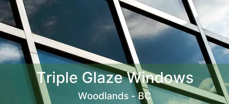  Triple Glaze Windows Woodlands - BC