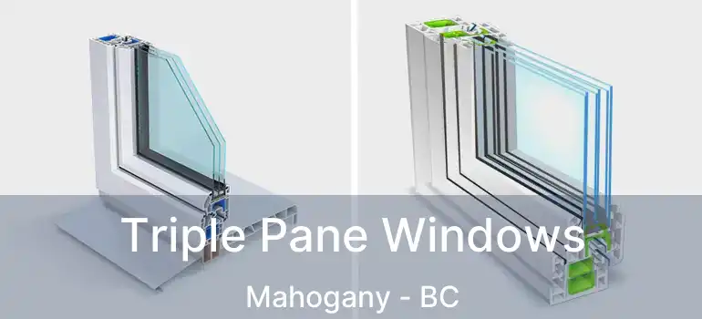 Triple Pane Windows Mahogany - BC
