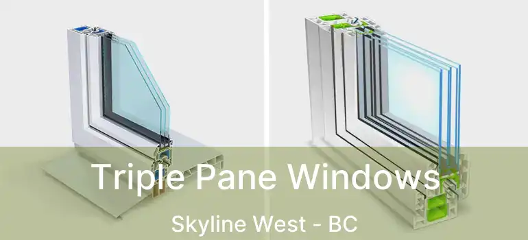  Triple Pane Windows Skyline West - BC