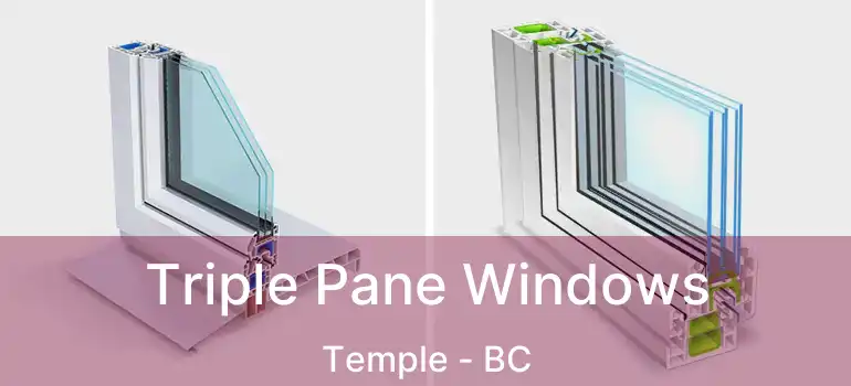  Triple Pane Windows Temple - BC