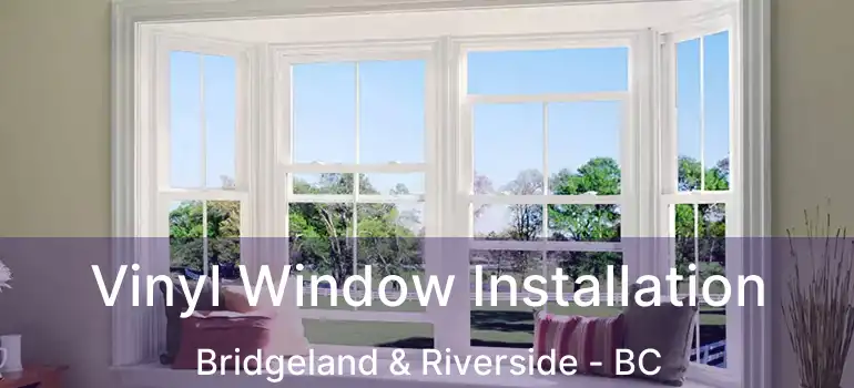  Vinyl Window Installation Bridgeland & Riverside - BC