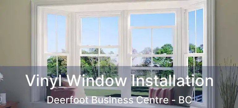  Vinyl Window Installation Deerfoot Business Centre - BC