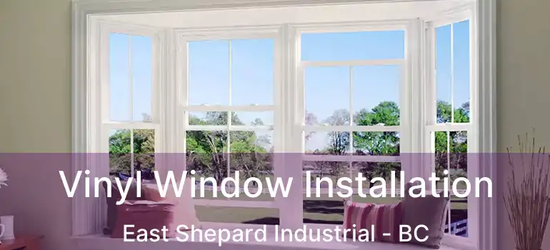  Vinyl Window Installation East Shepard Industrial - BC
