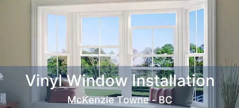 Vinyl Window Installation McKenzie Towne - BC