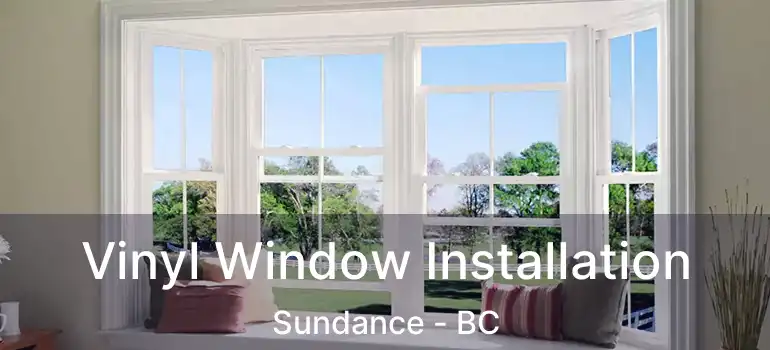  Vinyl Window Installation Sundance - BC