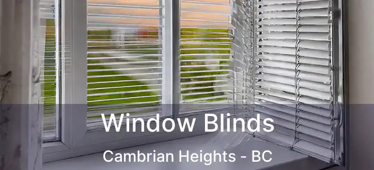  Window Blinds Cambrian Heights - BC