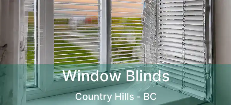  Window Blinds Country Hills - BC