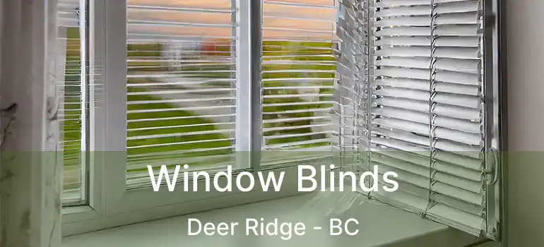  Window Blinds Deer Ridge - BC