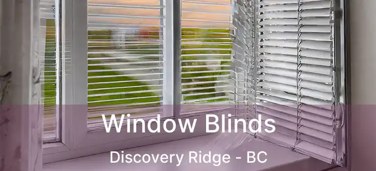  Window Blinds Discovery Ridge - BC