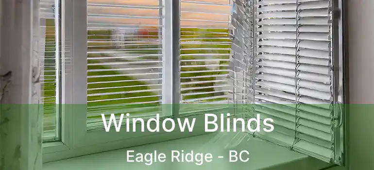  Window Blinds Eagle Ridge - BC