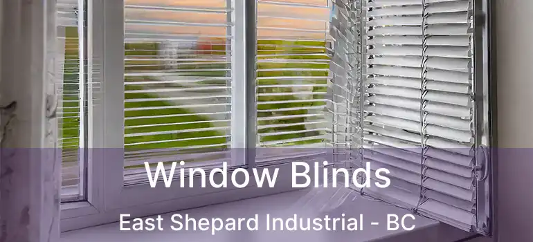  Window Blinds East Shepard Industrial - BC