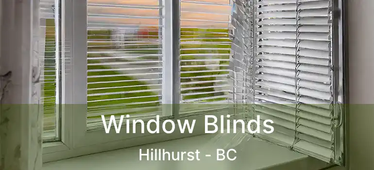  Window Blinds Hillhurst - BC