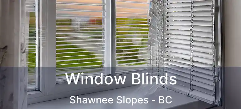 Window Blinds Shawnee Slopes - BC