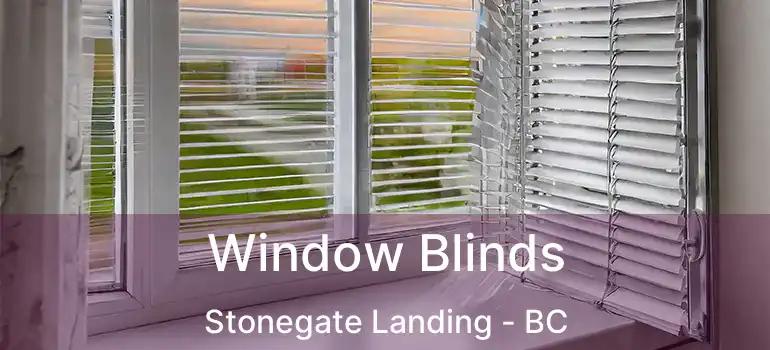  Window Blinds Stonegate Landing - BC