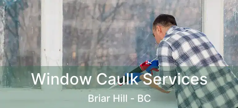  Window Caulk Services Briar Hill - BC
