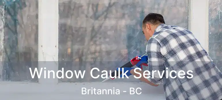  Window Caulk Services Britannia - BC