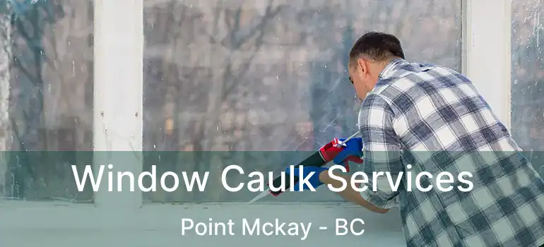  Window Caulk Services Point Mckay - BC