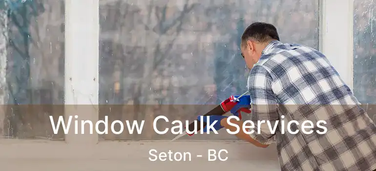  Window Caulk Services Seton - BC