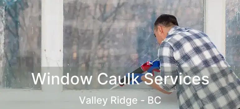  Window Caulk Services Valley Ridge - BC