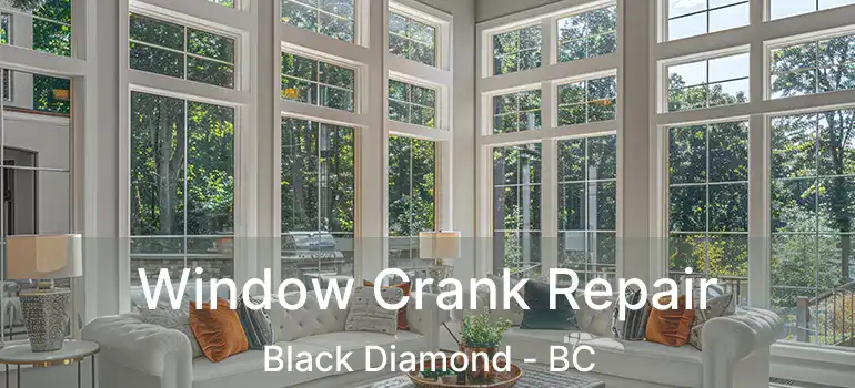  Window Crank Repair Black Diamond - BC
