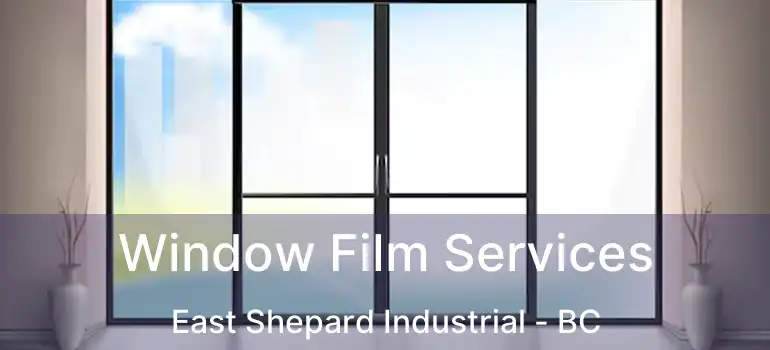  Window Film Services East Shepard Industrial - BC