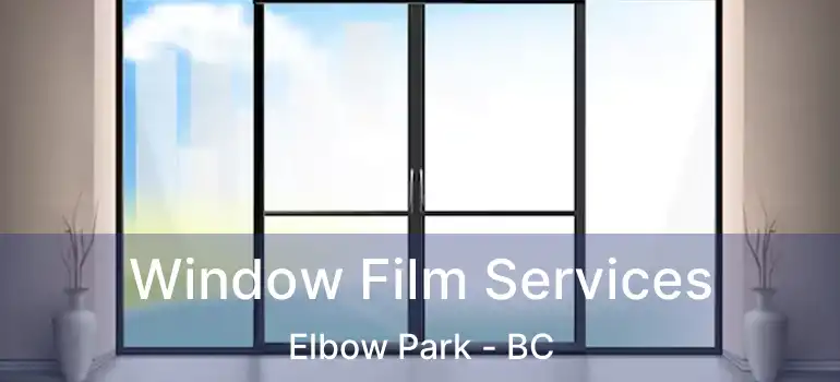  Window Film Services Elbow Park - BC