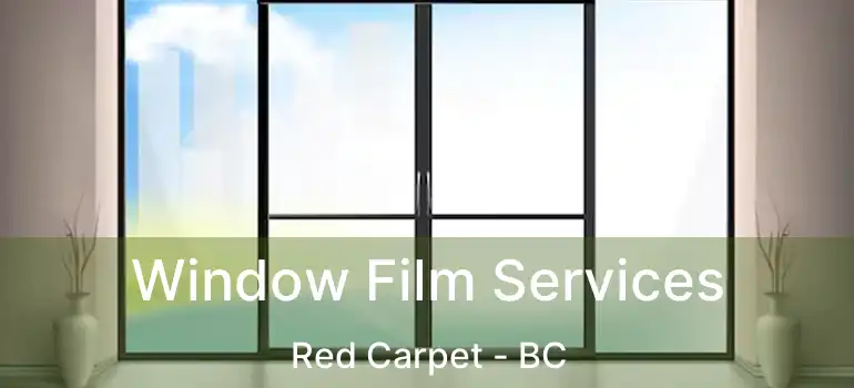  Window Film Services Red Carpet - BC