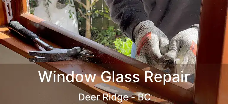  Window Glass Repair Deer Ridge - BC
