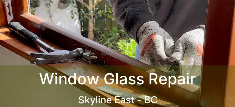  Window Glass Repair Skyline East - BC