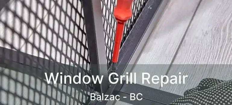  Window Grill Repair Balzac - BC