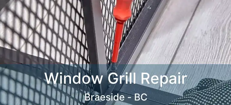  Window Grill Repair Braeside - BC