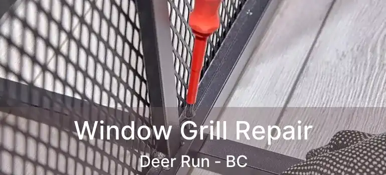  Window Grill Repair Deer Run - BC
