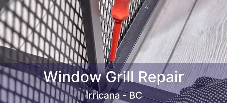  Window Grill Repair Irricana - BC