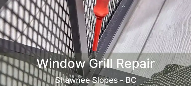  Window Grill Repair Shawnee Slopes - BC
